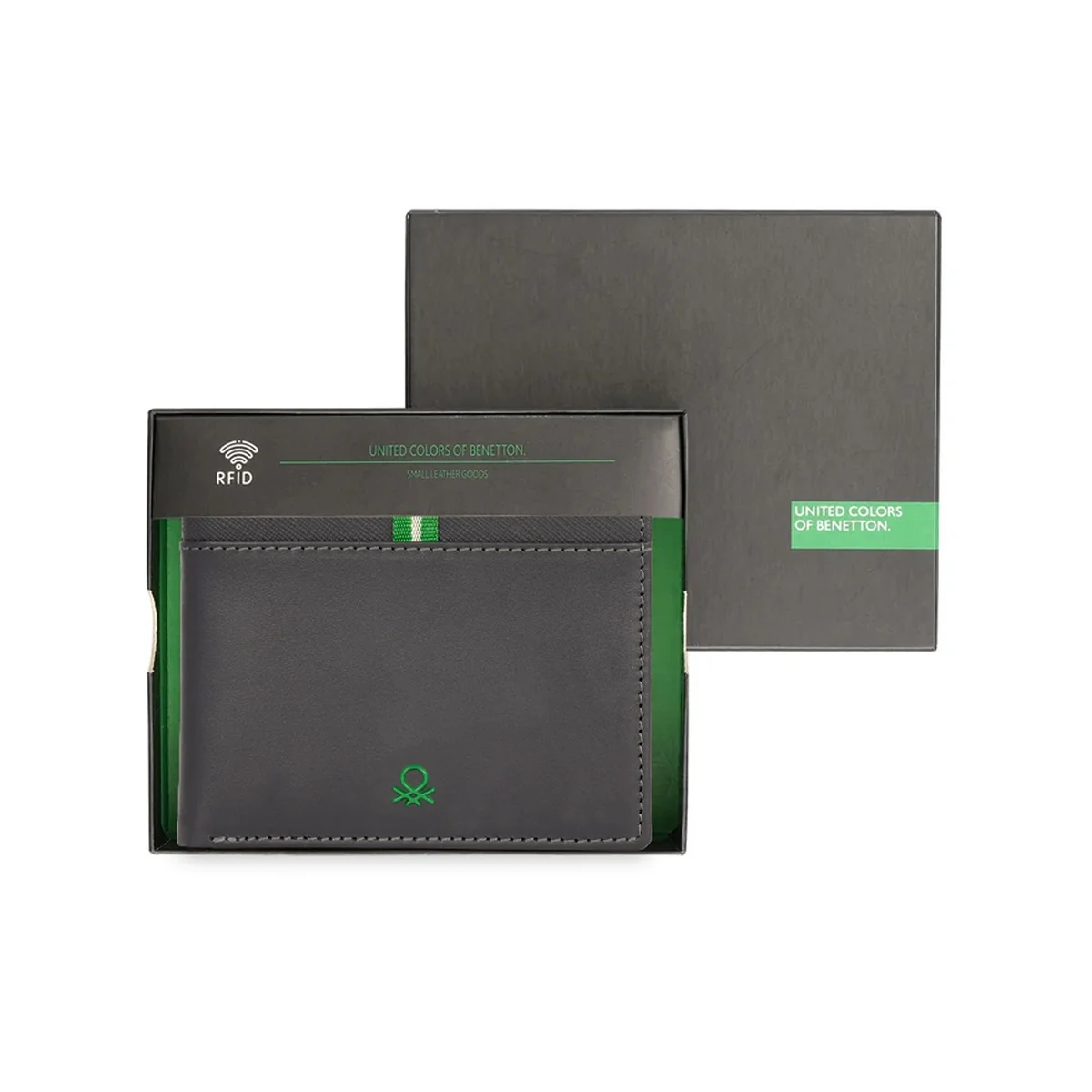 United Colors of Benetton Stainton Men's Slimfold Wallet - Image 8