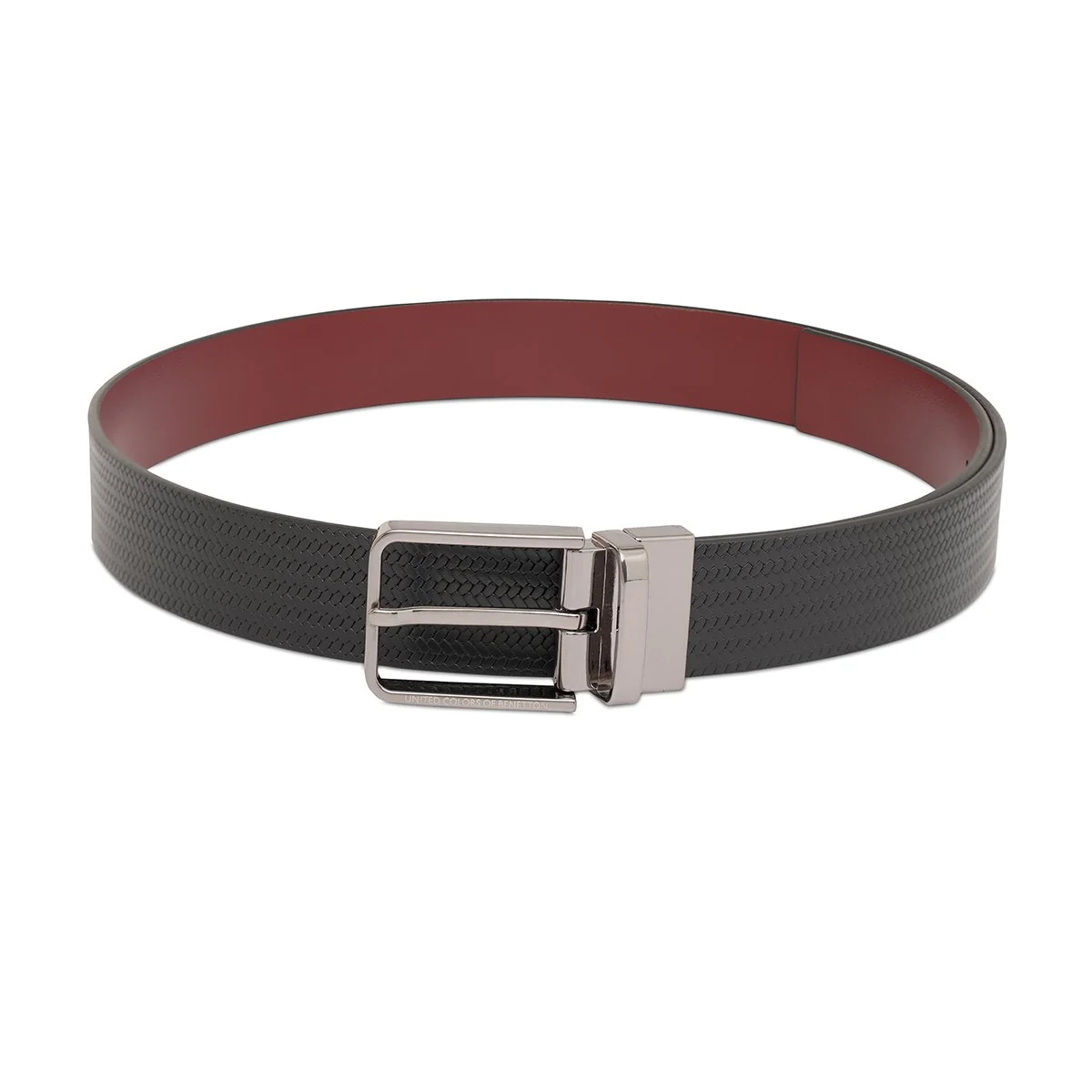 United Colors of Benetton Tomas Men's Reversible belt - Image 2