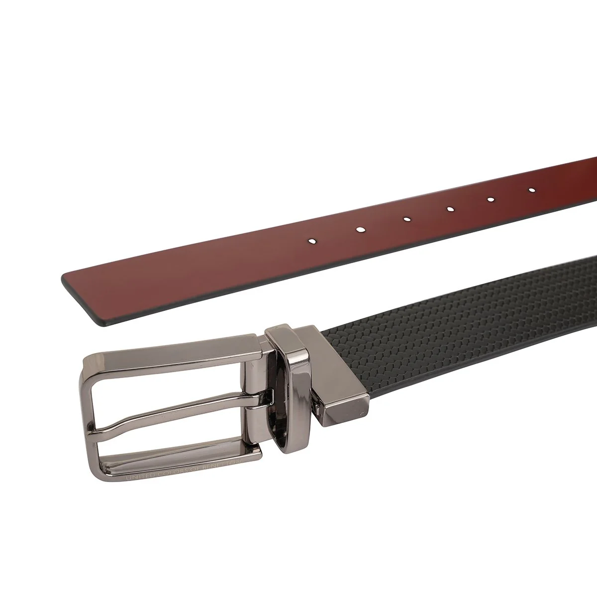 United Colors of Benetton Tomas Men's Reversible belt - Image 5