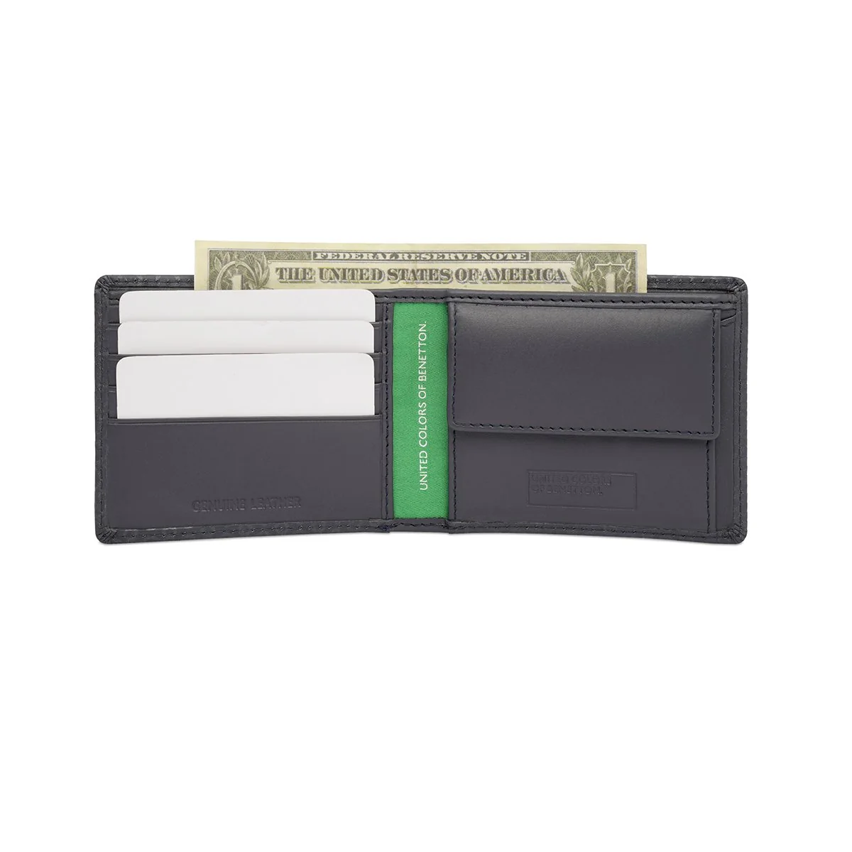 United Colors of Benetton Valtr Men's Global Coin Wallet - Image 6