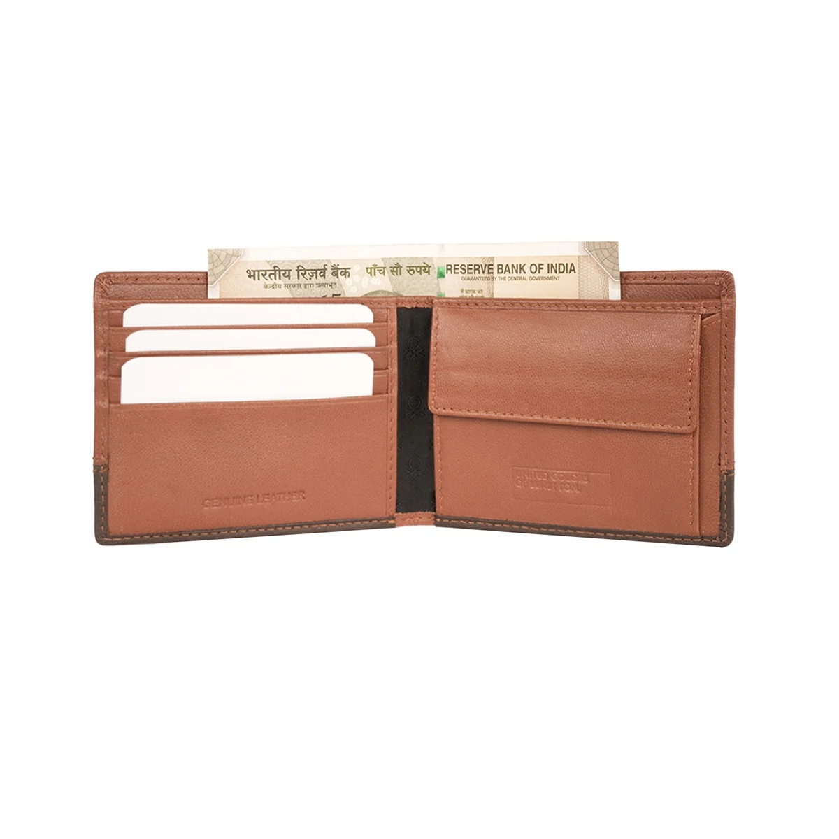 United Colors of Benetton Venrey Men's Global Coin Wallet - Image 6