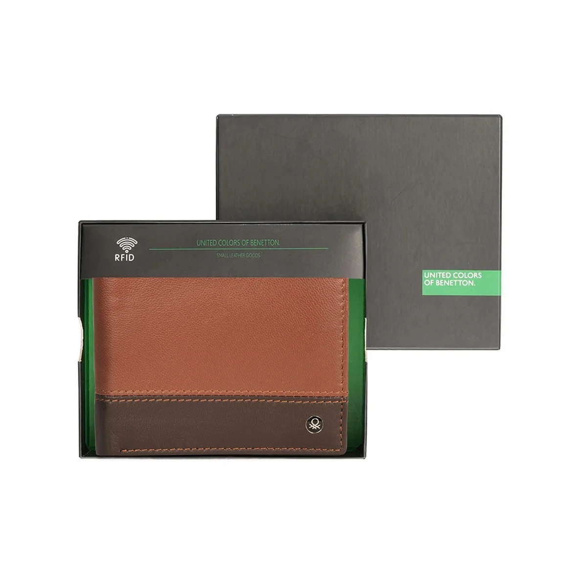 United Colors of Benetton Venrey Men's Global Coin Wallet - Image 8