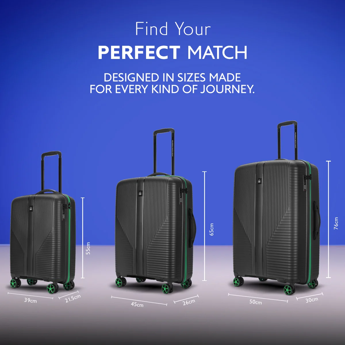 United Colors of Benetton Vista Hard Luggage - Image 6